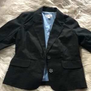 Isaac Mizrahi black blazer size S . Runs small
